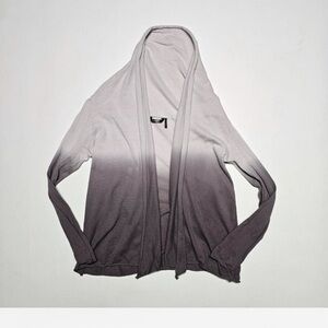 Daisy Fuentes Tie-dye wrap cardigan, size L